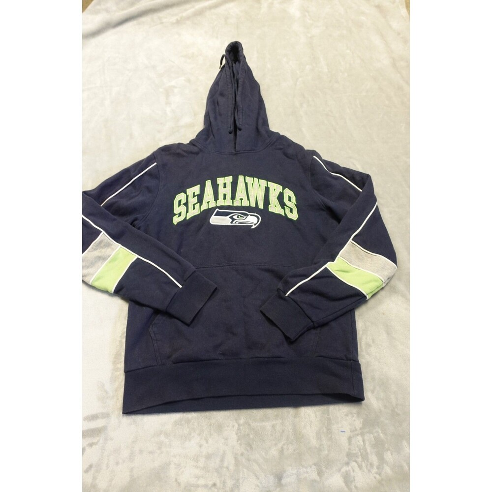 VTG Starter Seattle Seahawks NFL Football Small Pullover Hoodie Sweatshirt